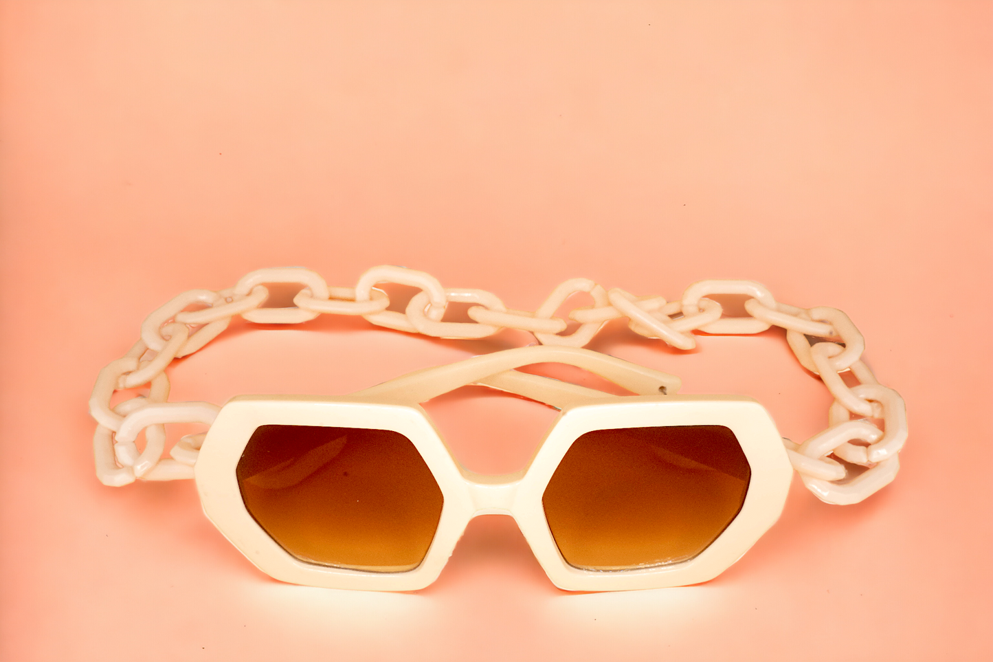 GlamorGon Oversized Shades Beige-2
