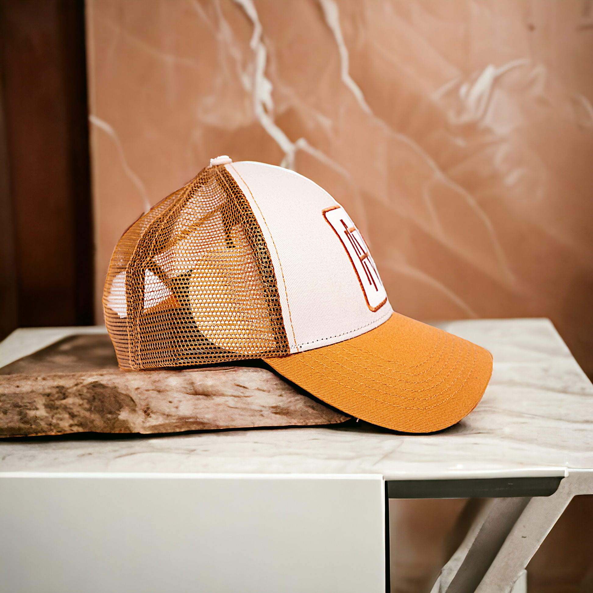 MR Trucker Hat 5 Panel Mesh Back Snapback-0