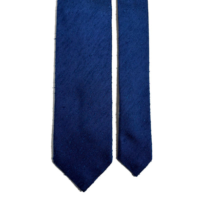 Royal Blue Silk Shantung Tie-2