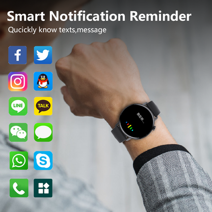 ECG monitor Smart Watch Non Invasive Blood Glucose Smart Watch with Blood Component Analysis-4