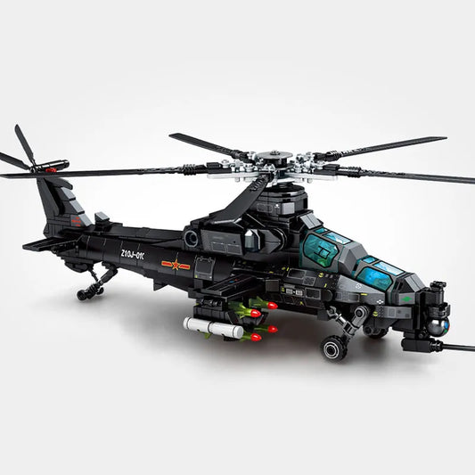 704PCS Military Helicopter Toy-0