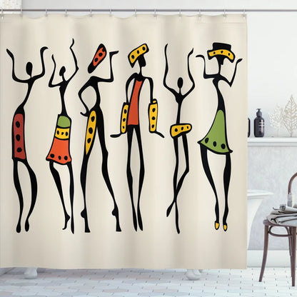 Haderslev Shower Curtain with Hooks Included