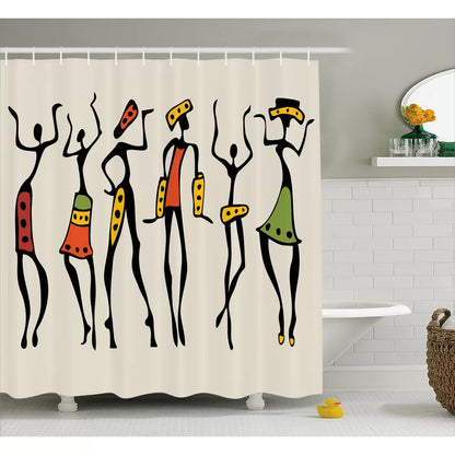 Haderslev Shower Curtain with Hooks Included