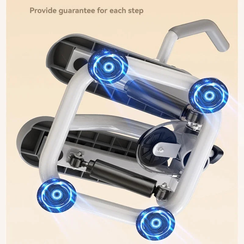 Silent Handrail Stepper for Home Fitness-2