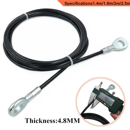 Fitness DIY Pulley Cable Machine Attachment System-4