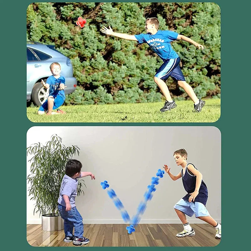 Hexagon Reaction Ball Agility & Reflex Training Tool Blue-1