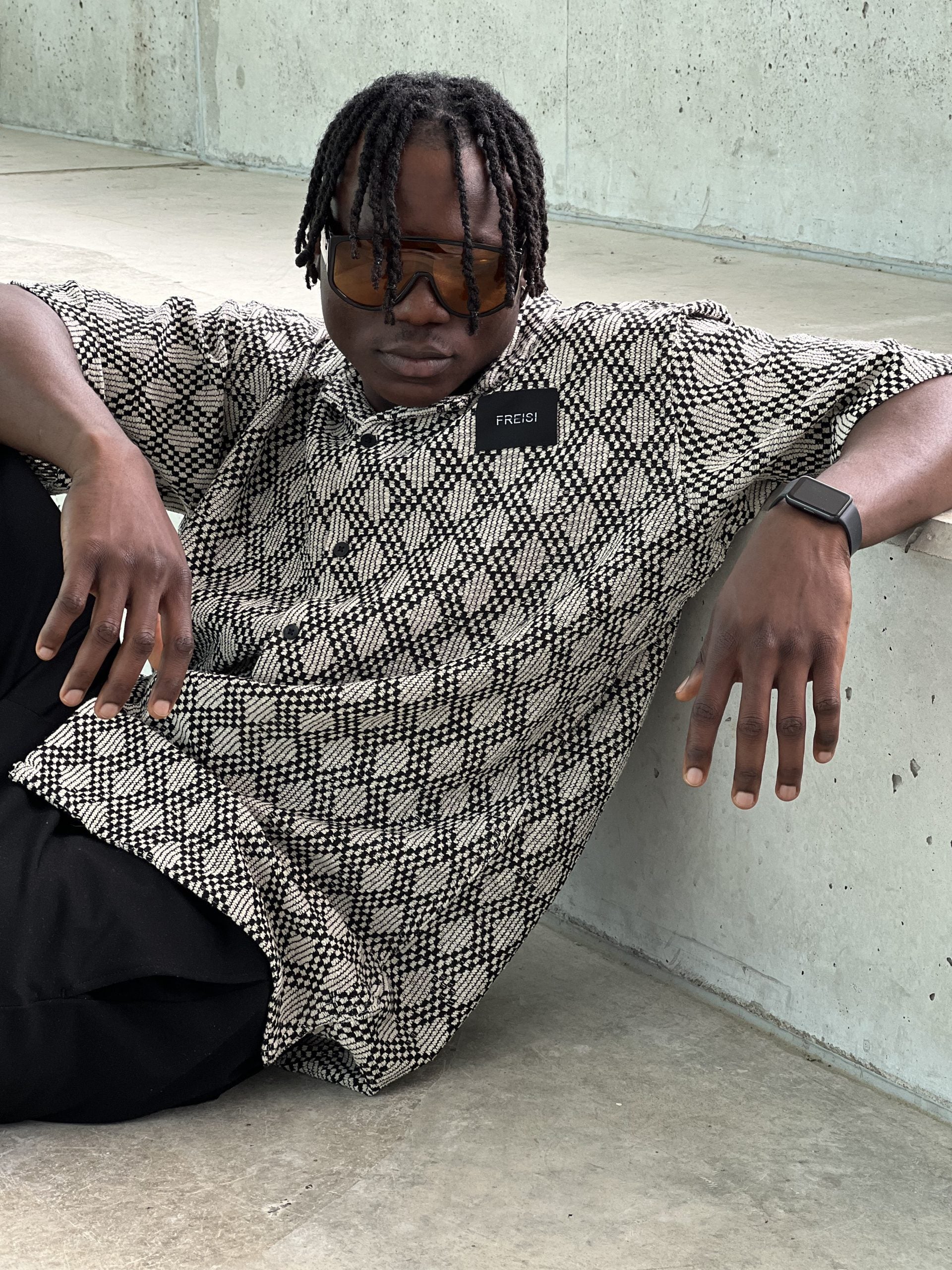 FREISI Two-Tone Shirt-4