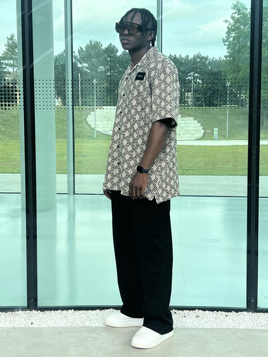 FREISI Two-Tone Shirt-1