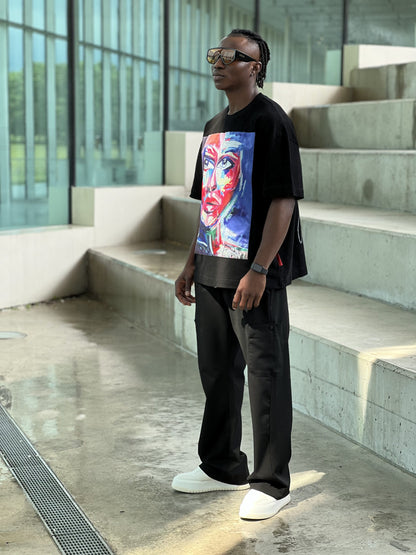 FREISI Wide-Fit Pants-7