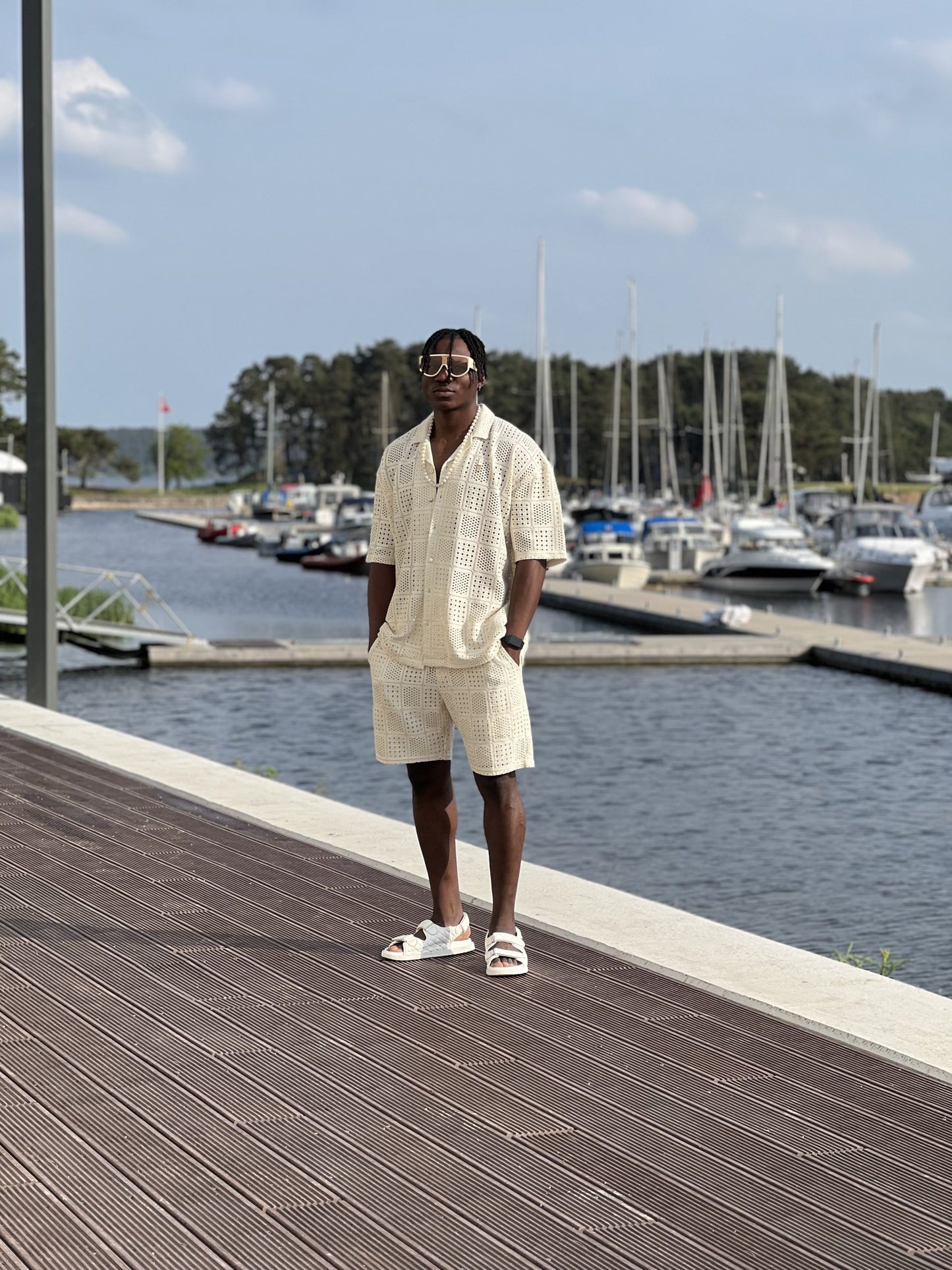 Textured Shirt – Cream-6