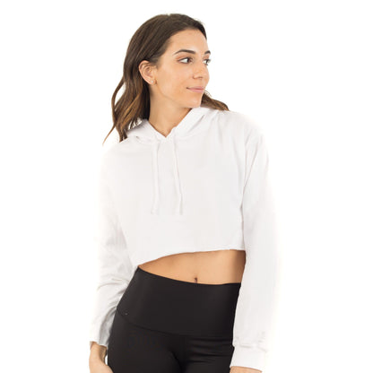 6036 - Women's Cropped Fleece Hoodie-7