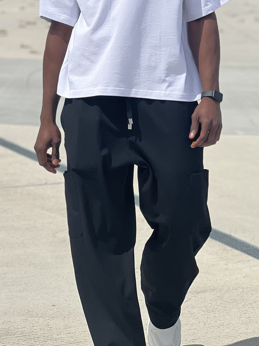 FREISI Wide-Fit Pants-1