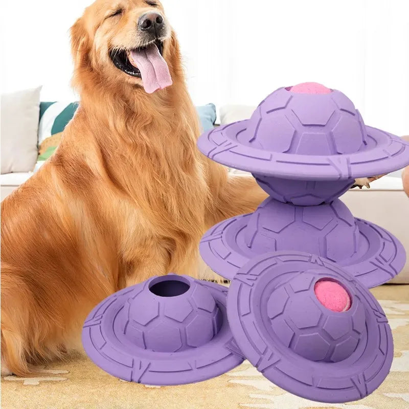 Interactive UFO Chew Toys for Pets-4