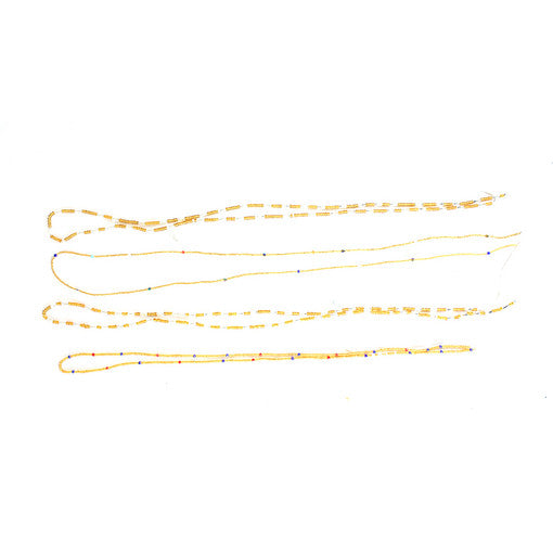 Set Of 4 Ghanaian Waist Beads
