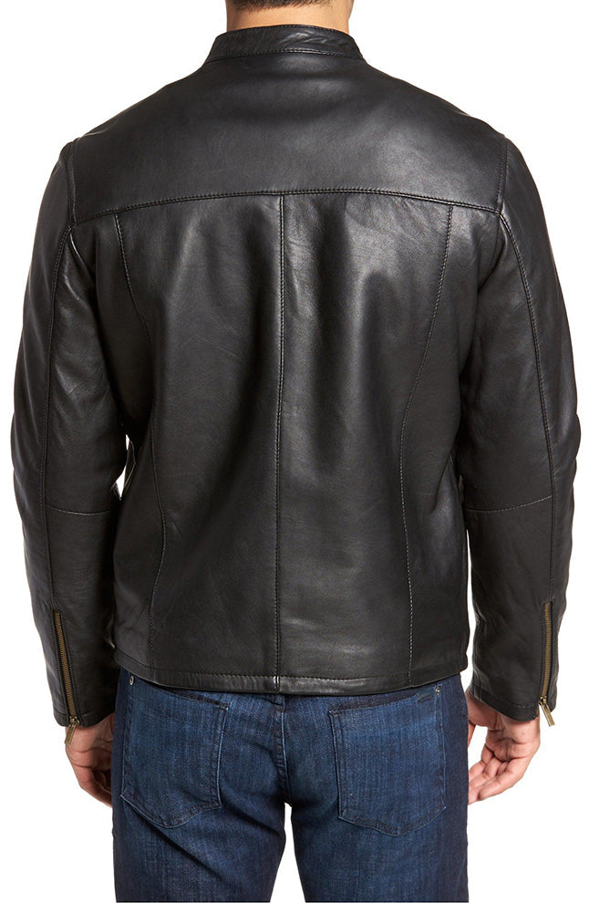 Killian Mens Sheep Leather Jacket Big and Tall - Clearance-2