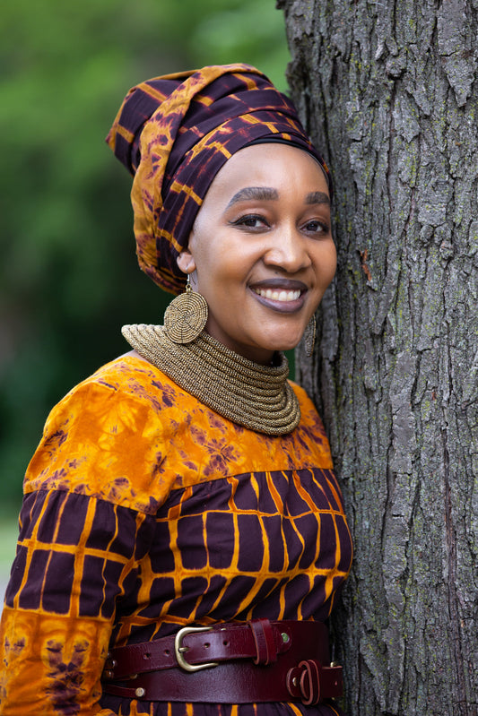 Maruku Beaded Choker Necklace - Multiple Colors-0