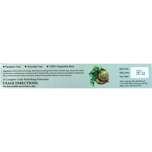 Moringa Herbal Toothpaste