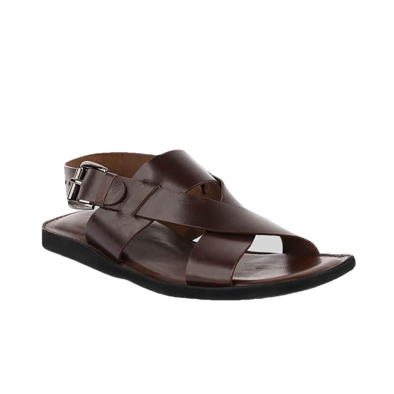 Makar Mens Cowhide Genuine Eco Leather Sandals-3
