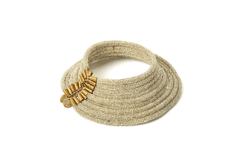 Maruku Beaded Choker Necklace - Multiple Colors-6