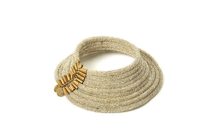 Maruku Beaded Choker Necklace - Multiple Colors-6