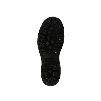 Men's 11" Engineer Boot Black Leather Boots-1