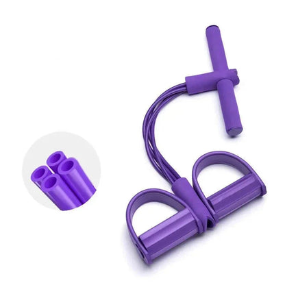 Multi-Functional Foot Pedal Tension Rope for Yoga & Fitness-0