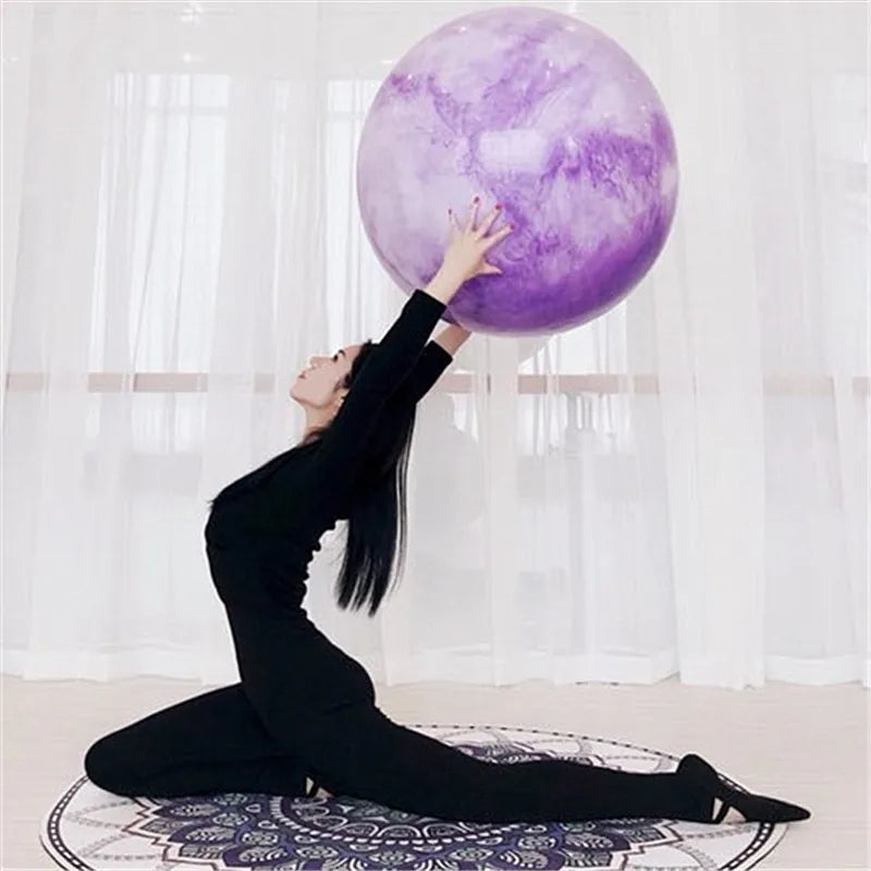 Thick Cloud Color Yoga Ball (75cm)-1