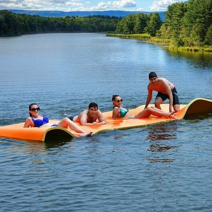 12' x 6' 3 Layer Floating Water Pad-Green-6