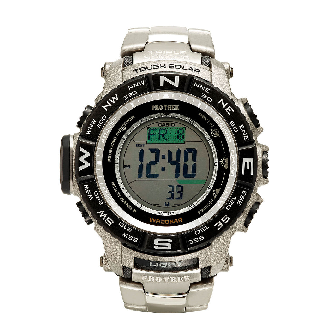 Casio Men's PRW3500T-7CR Pro Trek Tough Solar Digital Sport Watch-0