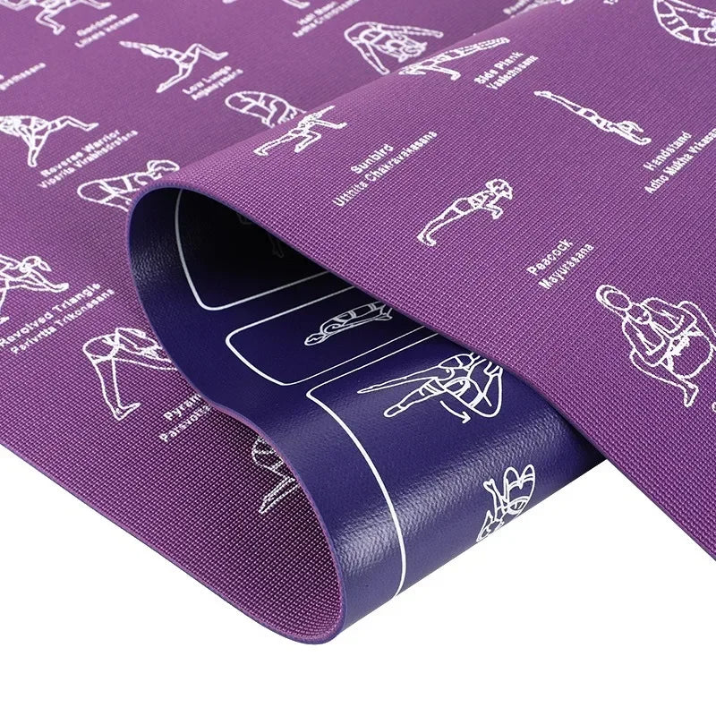 PVC Non-Slip Men's Fitness Mat for Yoga & Pilates-2