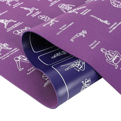 PVC Non-Slip Men's Fitness Mat for Yoga & Pilates-2