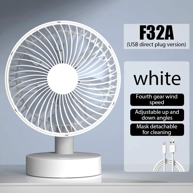 Portable USB Electric Fan for Home Office-5