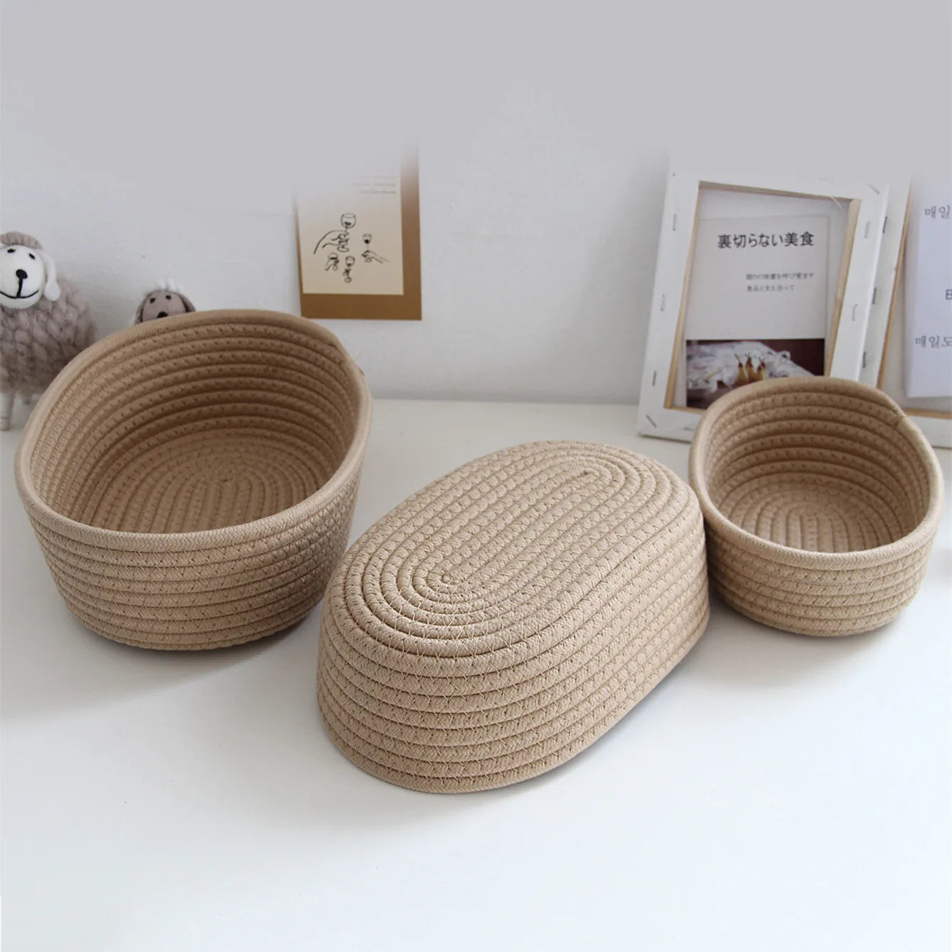 Oval Storage Basket Multivariant-2