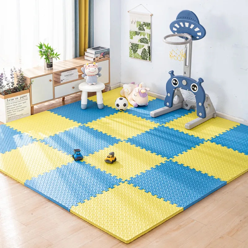 8-16 Pieces Set Modular Play Mat Multivariant-12