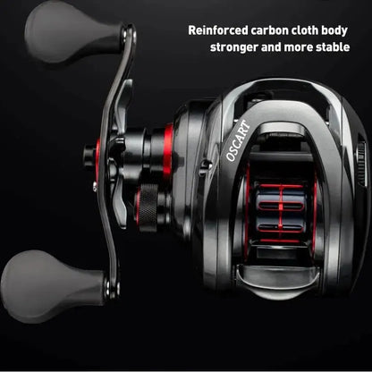 9BB Baitcasting Fishing Reel with Spare Spool Black-2