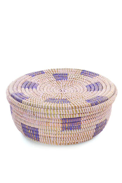 Lavender Fields Mixed Basket Set of Three