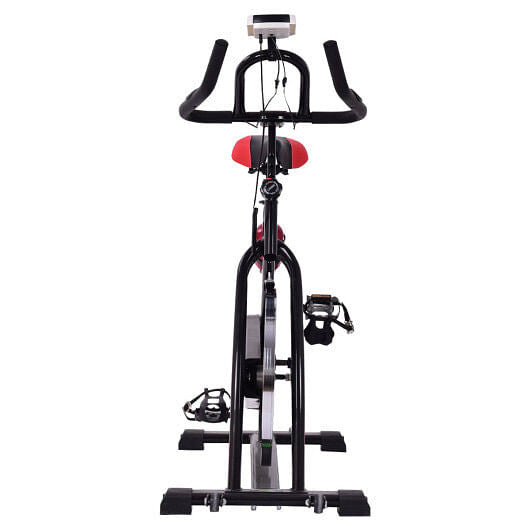 Household Adjustable Indoor Exercise Cycling Bike Trainer with Electronic Meter-3