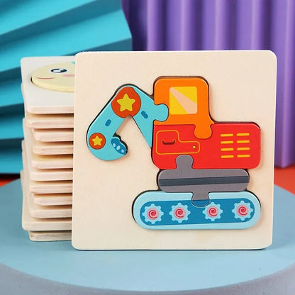 Wooden Toy Tangram for Children Multivariant-1