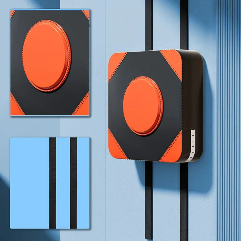 Faux Leather Wall-Mounted Boxing Pad-1