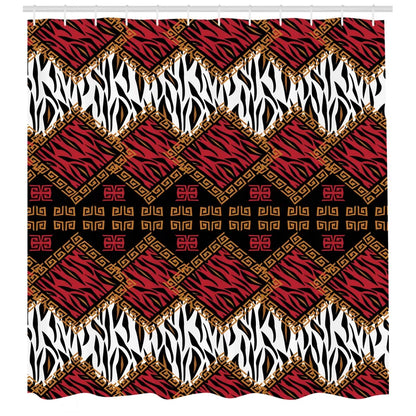 Shower Curtain with Hooks Included