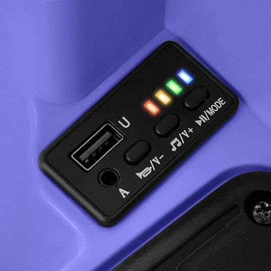 12V 360 Ride on Bumper Car for Toddlers with Remote Control-Light Blue-18