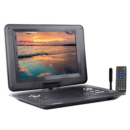 Trexonic 15.4 Inch Portable TV+ DVD Player with Swivel TFT-LCD Screen and USB,SD,AV,HDMI Inputs-0