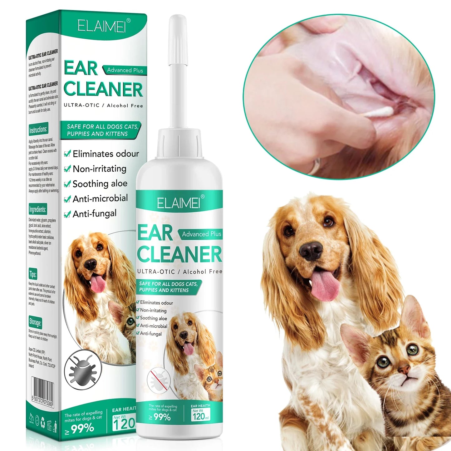 Ultra-Otic Ear Cleaning Solution for Pets-2