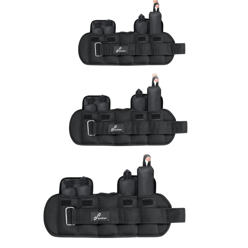 Adjustable Ankle Weights - 1 Pair, 4lbs-0