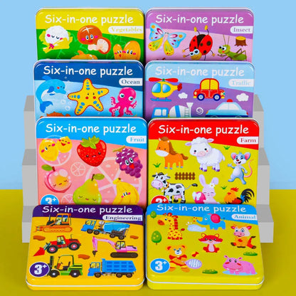 Wooden Animal Puzzle Set-1