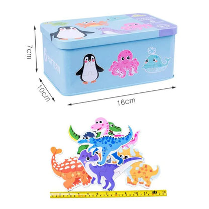 Wooden Animal Puzzle Set-2