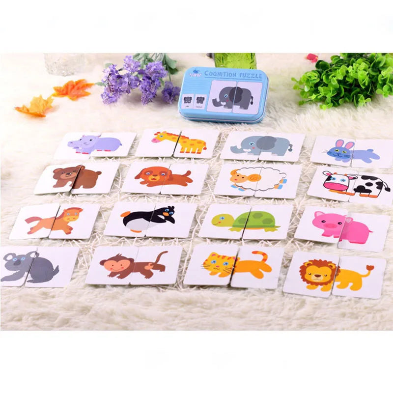 Wooden Animal Puzzle Set-17