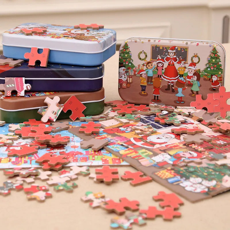 Wooden Child Puzzle Set-3