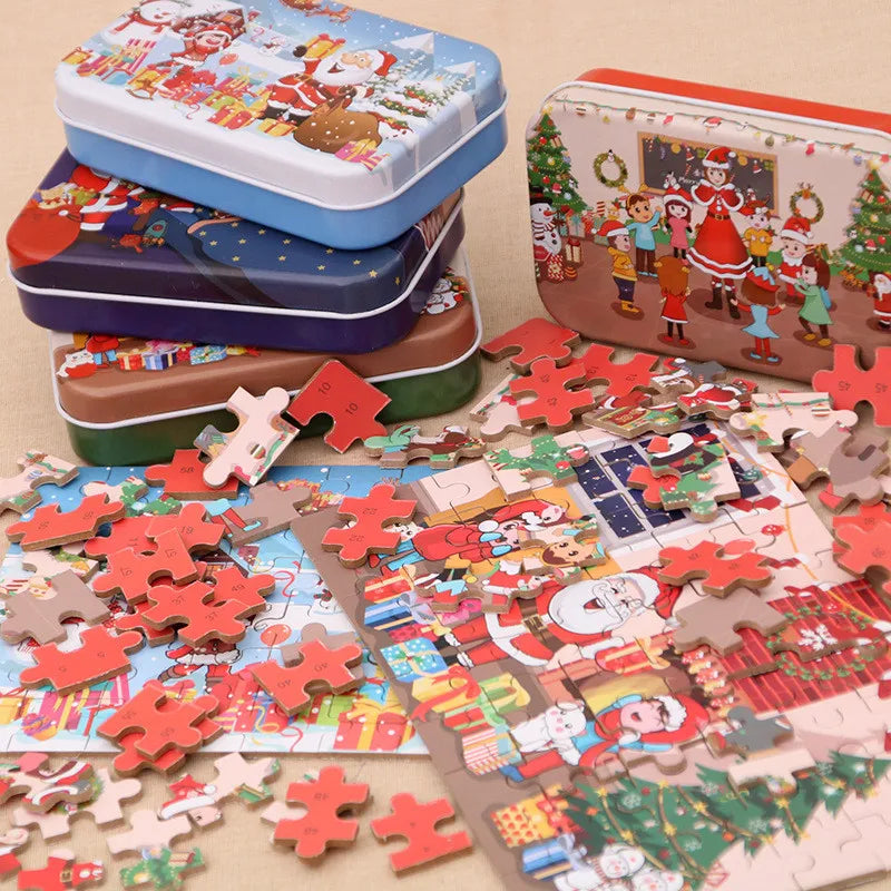 Wooden Child Puzzle Set-4