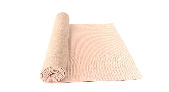 Yoga Mat Jute PVC Non-Slip Pilates Fitness Mat-0